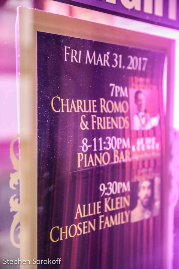 Photo Coverage: Charlie Romo & Friends Celebrate 21 At The Metropolitan Room Image