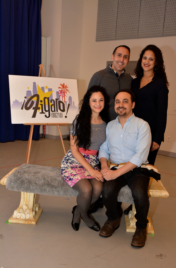Photo Coverage: The Cast of FIGARO 90210 Meets The Press Image