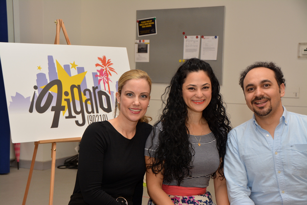 Photo Coverage: The Cast of FIGARO 90210 Meets The Press Image