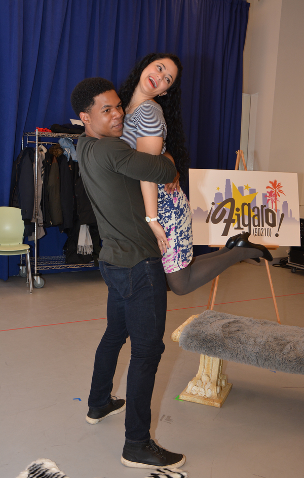 Photo Coverage: The Cast of FIGARO 90210 Meets The Press Image