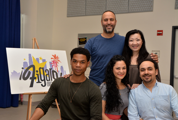 Photo Coverage: The Cast of FIGARO 90210 Meets The Press Image