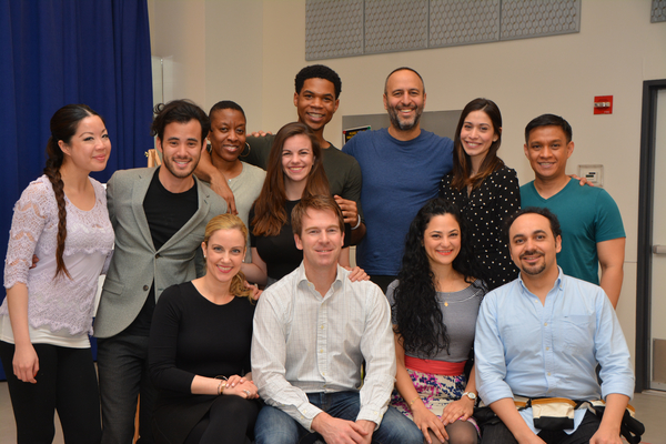 Photo Coverage: The Cast of FIGARO 90210 Meets The Press Image