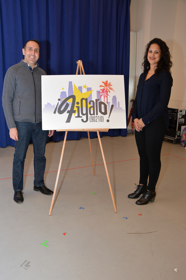 Photo Coverage: The Cast of FIGARO 90210 Meets The Press Image