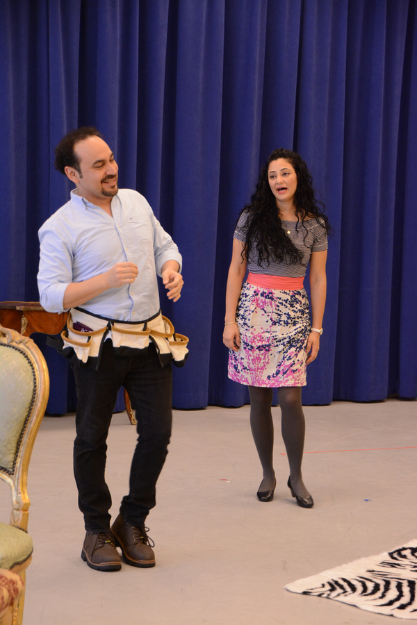 Photo Coverage: The Cast of FIGARO 90210 Meets The Press Image