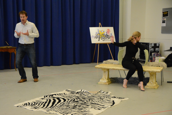 Photo Coverage: The Cast of FIGARO 90210 Meets The Press Image