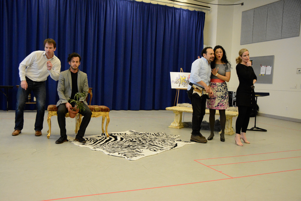 Photo Coverage: The Cast of FIGARO 90210 Meets The Press Image
