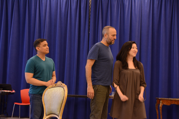 Photo Coverage: The Cast of FIGARO 90210 Meets The Press Image