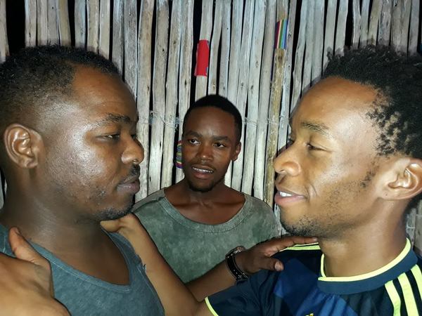 Photo Coverage: THREE'S A CROWD in Rehearsal for Guga S'Thebe Run Image