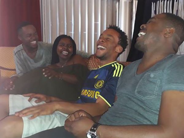 Photo Coverage: THREE'S A CROWD in Rehearsal for Guga S'Thebe Run Image