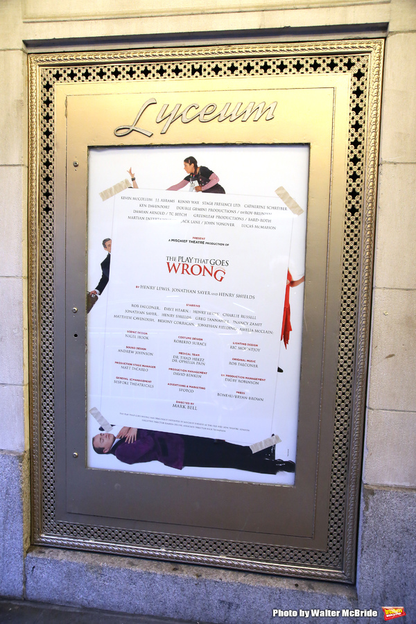Photo Coverage: THE PLAY THAT GOES WRONG Takes Mishap-Free Opening Night Bows! Image
