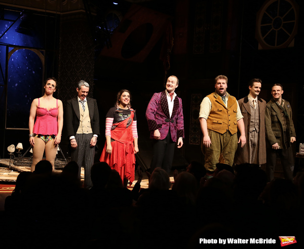 Photo Coverage: THE PLAY THAT GOES WRONG Takes Mishap-Free Opening Night Bows! Image
