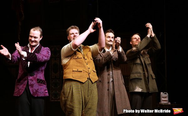Photo Coverage: THE PLAY THAT GOES WRONG Takes Mishap-Free Opening Night Bows! Image