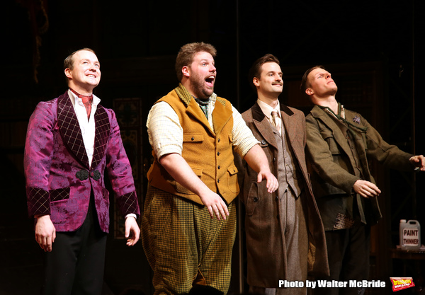 Photo Coverage: THE PLAY THAT GOES WRONG Takes Mishap-Free Opening Night Bows! Image