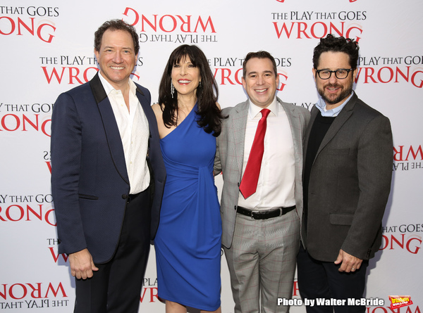 Kevin McCollum, Catherine Schreiber, Kenny Wax and J.J. Abrams Photo