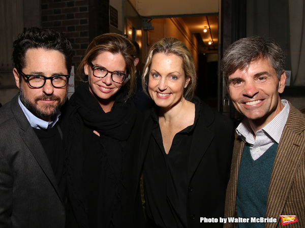 J.J. Abrams, Katie McGrath, Alexandra Wentworth and George Stephanopoulos Photo