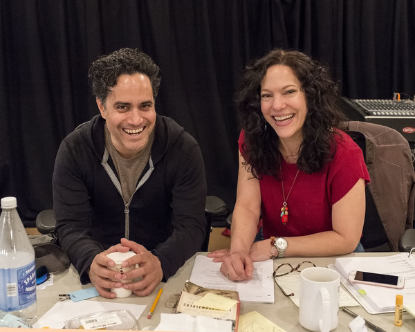 Photo Flash: In Rehearsal with Patrick Page and More for Rajiv Joseph's ARCHDUKE at the Taper Image