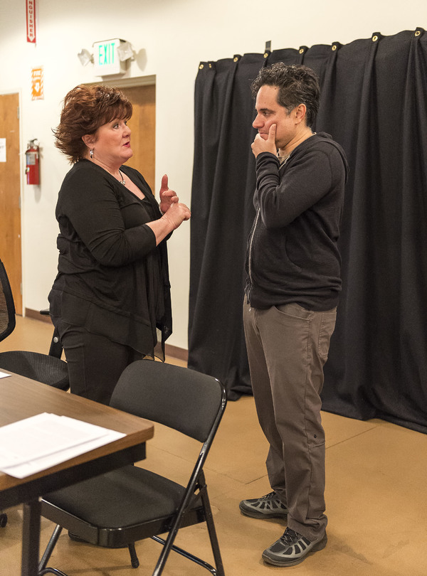 Photo Flash: In Rehearsal with Patrick Page and More for Rajiv Joseph's ARCHDUKE at the Taper Image