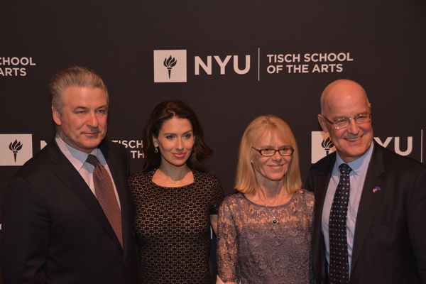 Alec Baldwin, Hilaria Baldwin, Jennie Hamilton and Andrew Hamilton Photo