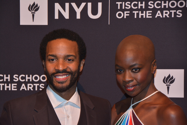 Andre Holland and Danai Gurira Photo