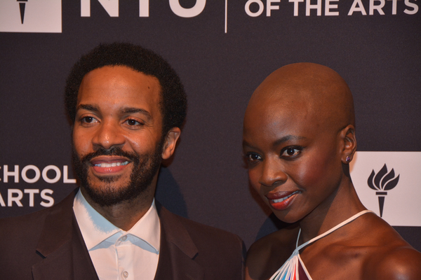 Andre Holland and Danai Gurira Photo