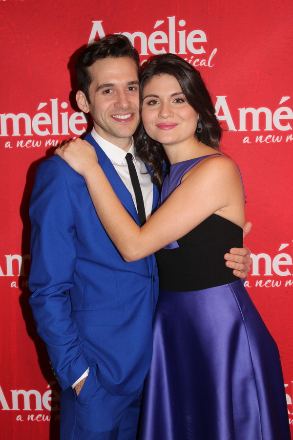Photo Coverage: The Cast of AMELIE Journeys All the Way to the Opening Night After Party! Image