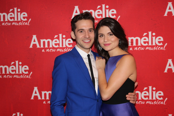 Photo Coverage: The Cast of AMELIE Journeys All the Way to the Opening Night After Party! Image