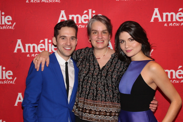 Photo Coverage: The Cast of AMELIE Journeys All the Way to the Opening Night After Party! Image