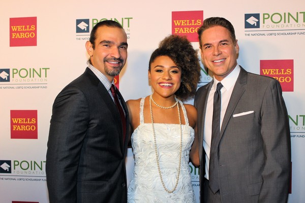 Javier Munoz, Jorge Valencia and Adriana DeBose Photo