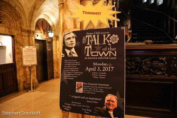 Photo Coverage: Dick Cavett Talking About Talk Shows At The Friars Club Image
