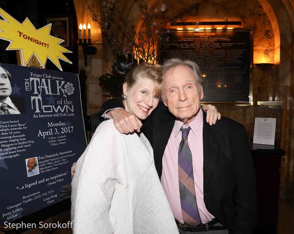 Martha Rogers & Dick Cavett Photo