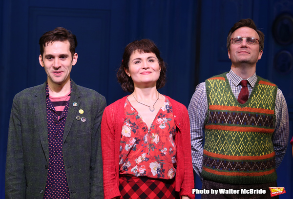 Adam Chanler-Berat, Phillipa Soo and Manoel Felciano  at 