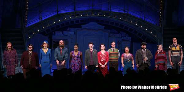 Tony Sheldon, Randy Blair, Alison Cimmet, Paul Whitty, Harriett D. Foy, Adam Chanler-Berat, Phillipa Soo, Manoel Felciano, Maria-Christina Oliveras, Alyse Alan Louis, Heath Calvert  at 