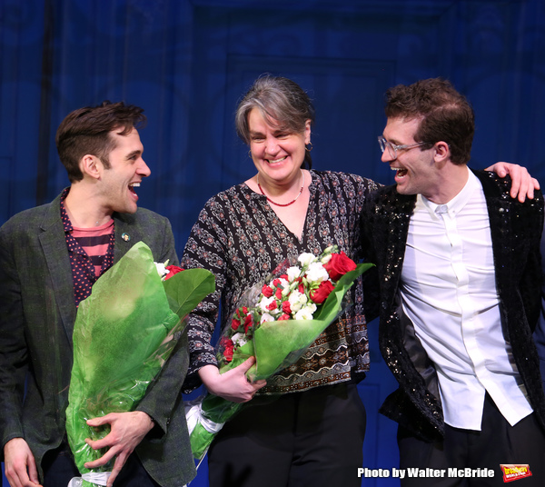 Adam Chanler-Berat, Pam MacKinnon and Sam Pinkleton  Photo