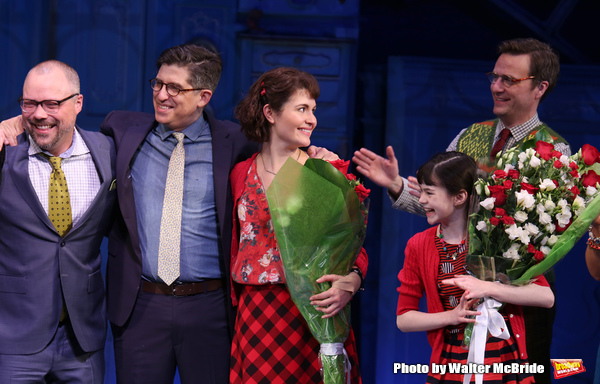 Nathan Tysen, Daniel Messe, Phillipa Soo, Savvy Crawford and Manoel Felciano  Photo