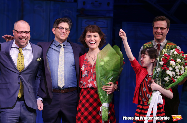 Nathan Tysen, Daniel Messe, Phillipa Soo, Savvy Crawford and Manoel Felciano  Photo