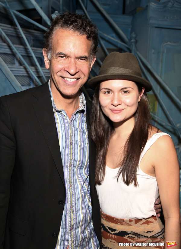 Brian Stokes Mitchell and Phillipa Soo Photo