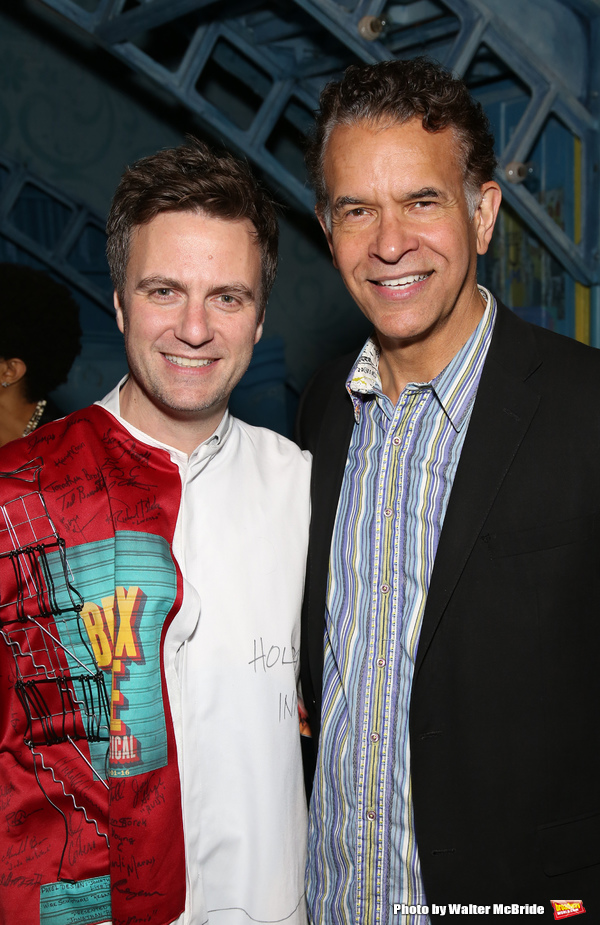 Manoel Felciano and Brian Stokes Mitchell  Photo