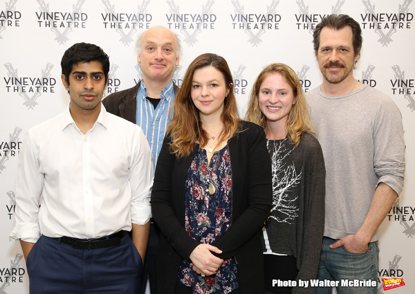 Photo Coverage: Amber Tamblyn & Cast of Vineyard Theatre's CAN YOU FORGIVE HER? Meet the Press Image