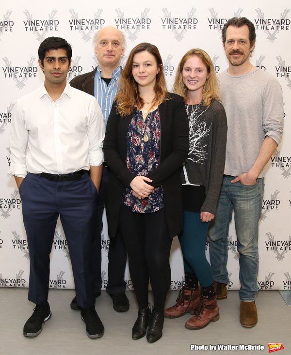 Photo Coverage: Amber Tamblyn & Cast of Vineyard Theatre's CAN YOU FORGIVE HER? Meet the Press Image