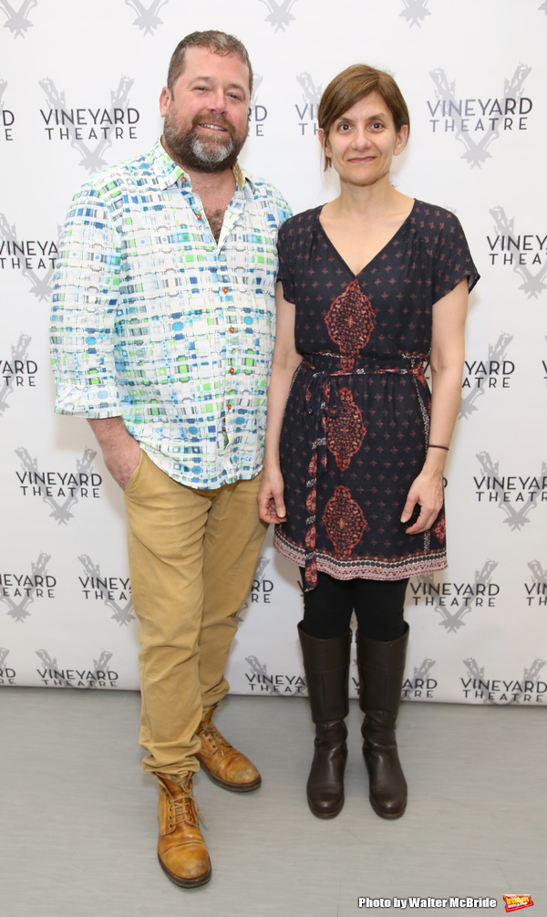Director Peter DuBois and playwright Gina GIonfriddo   Photo