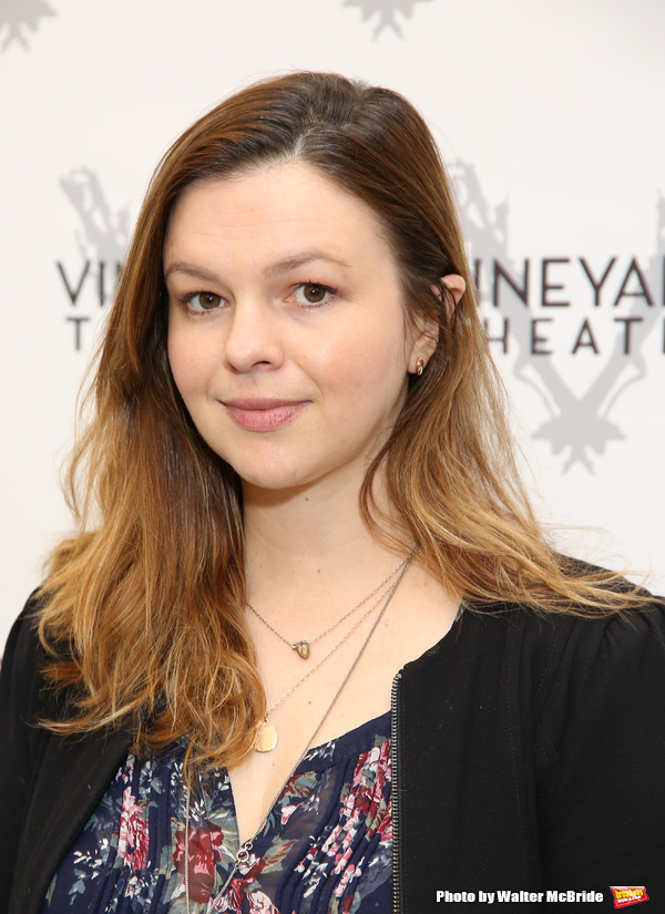 Photo Coverage: Amber Tamblyn & Cast of Vineyard Theatre's CAN YOU FORGIVE HER? Meet the Press Image