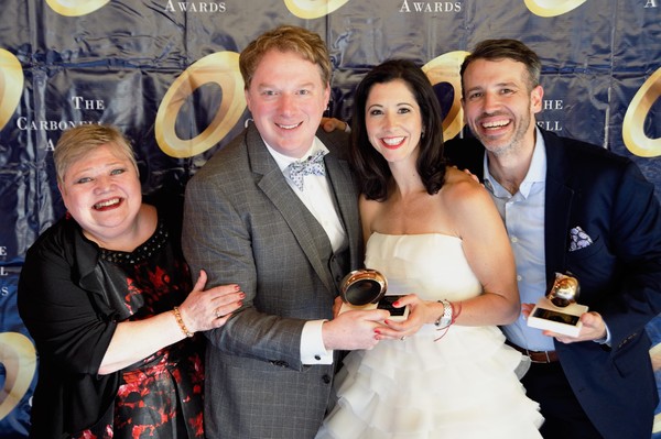 Mary Stout, Andrew Kato, Julie Kleiner and Matt Loehr
 Photo