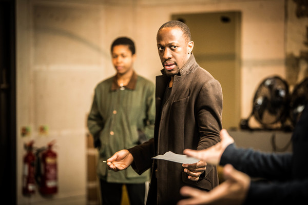 Photo Flash: In Rehearsals for THE RESISTIBLE RISE OF ARTURO UI at Donmar Warehouse Image