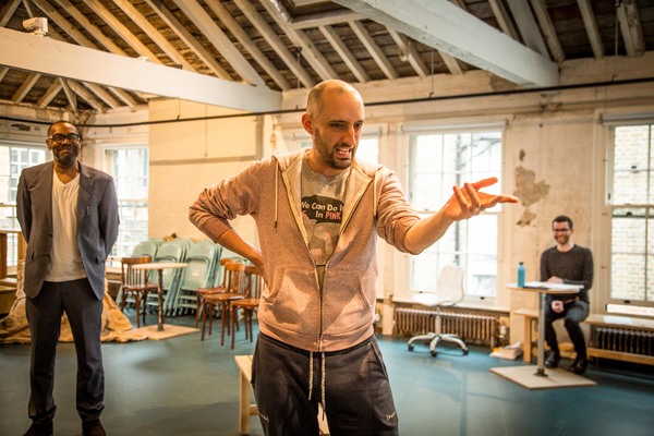 Photo Flash: In Rehearsals for THE RESISTIBLE RISE OF ARTURO UI at Donmar Warehouse Image