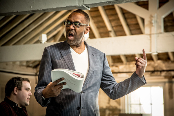 Photo Flash: In Rehearsals for THE RESISTIBLE RISE OF ARTURO UI at Donmar Warehouse Image