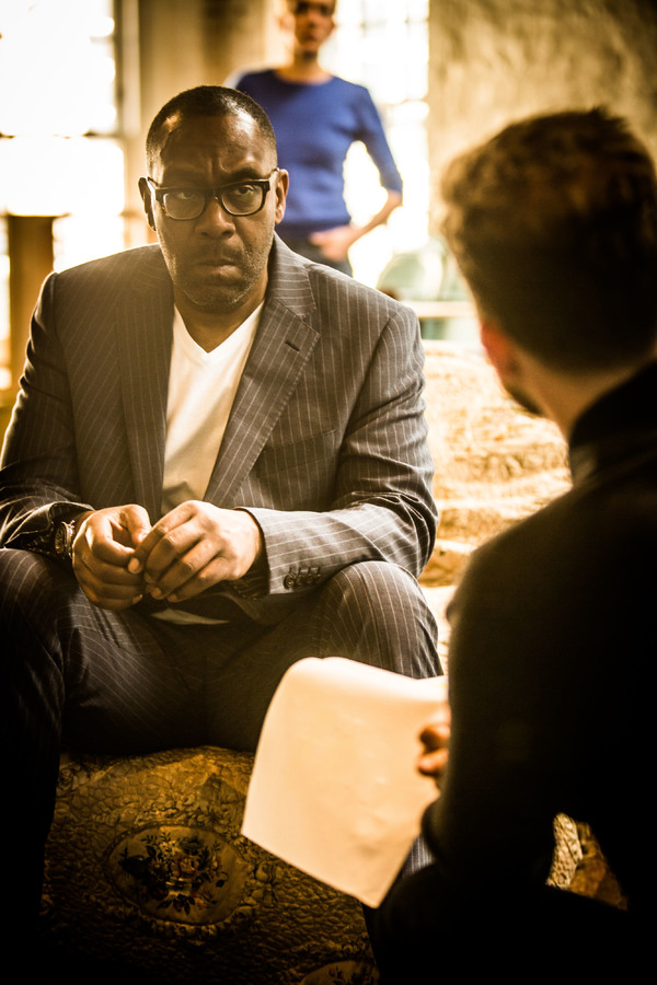 Photo Flash: In Rehearsals for THE RESISTIBLE RISE OF ARTURO UI at Donmar Warehouse Image