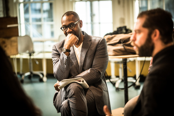 Photo Flash: In Rehearsals for THE RESISTIBLE RISE OF ARTURO UI at Donmar Warehouse Image