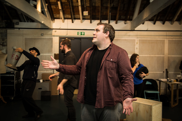 Photo Flash: In Rehearsals for THE RESISTIBLE RISE OF ARTURO UI at Donmar Warehouse Image