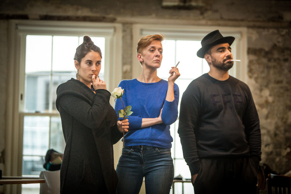 Photo Flash: In Rehearsals for THE RESISTIBLE RISE OF ARTURO UI at Donmar Warehouse Image