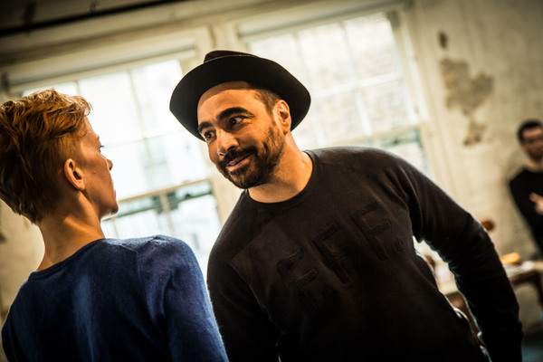 Photo Flash: In Rehearsals for THE RESISTIBLE RISE OF ARTURO UI at Donmar Warehouse Image